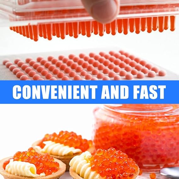 Practical Caviar Preparation Set for Special Event and Festival Celebration