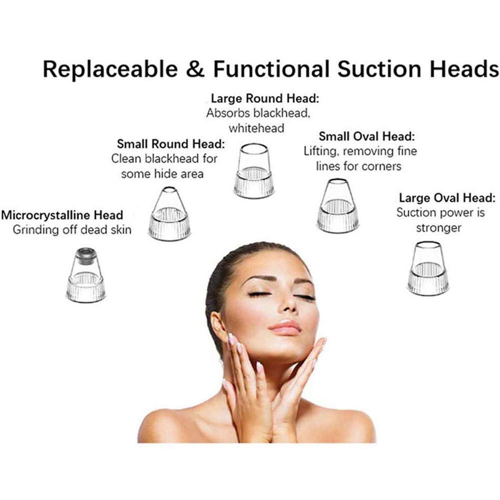 Aspirateur Électrique Pour Les Pores Nettoyeur De Points Noirs Outil De Nettoyage Du Visage Instrument De Beauté Ménage Portable Brosse De Nettoyage Des Pores Du Visage