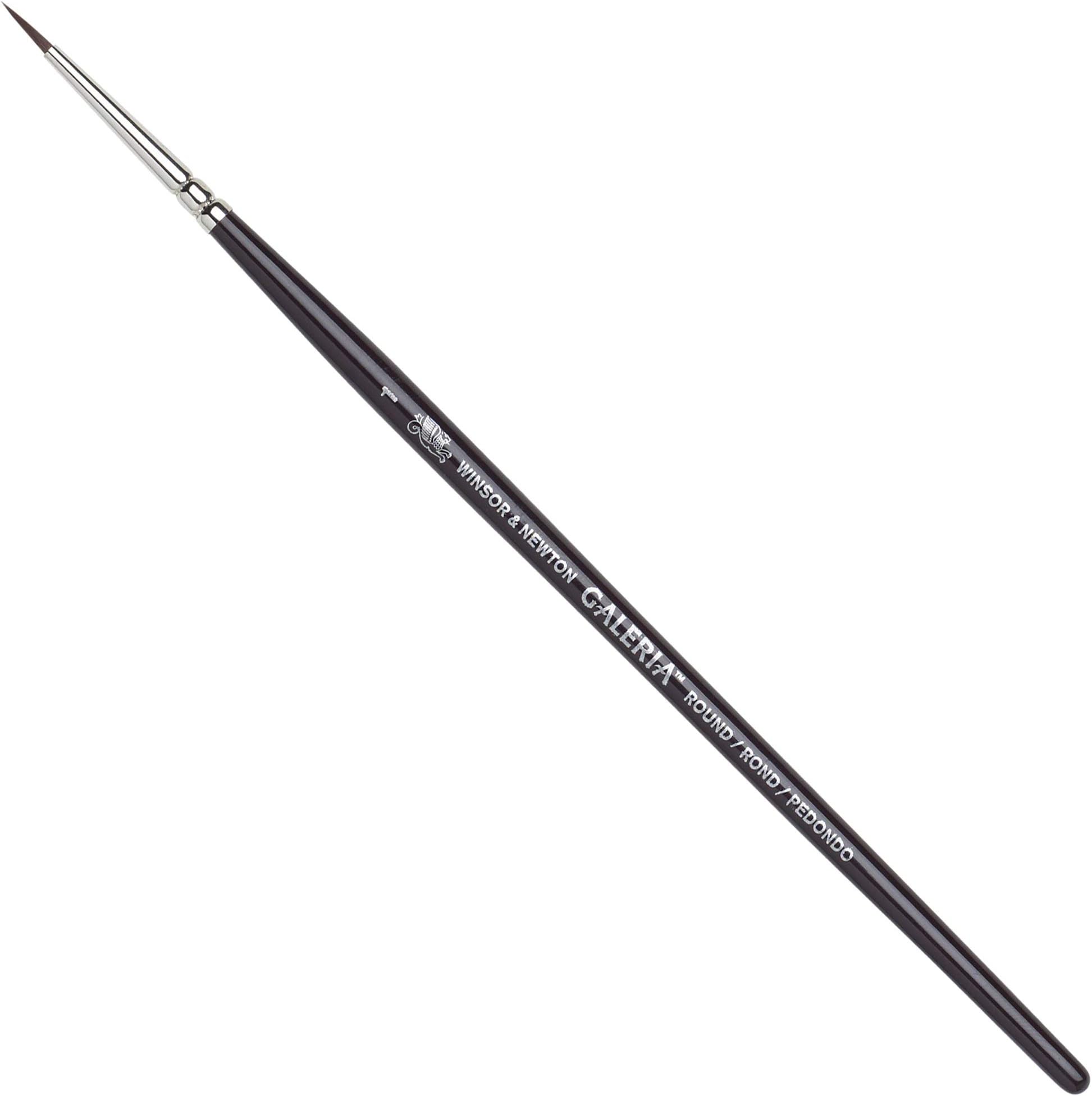 Winsor and Newton Galeria Brush Short Handle Round No 1 (Each) (1.5mm)