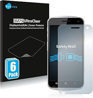 Savvies Screen Protector compatible with Point Mobile PM30 Protection Film Clear 6-Pack