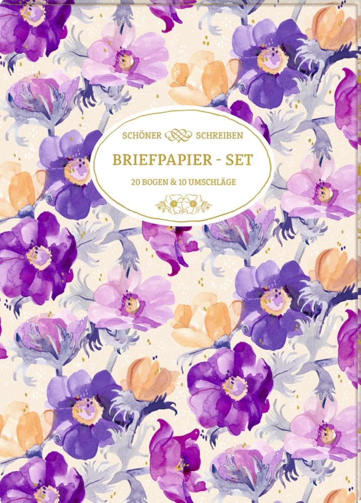 Writing Paper Set: All About Purple