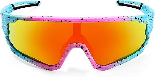 Miniatura 2 de FMY Gafas de ciclismo polarizadas para hombres y mujeres protección UV400 gafas de sol deportivas para béisbol correr pesca golf