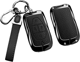Zinc Alloy Leather Car Key Cover Shell Fob Vinfast VF3 5 6 7 8 9 31EV 32EV 33EV LUX A2.0 SA2.0 V8 Accessories(A -2)