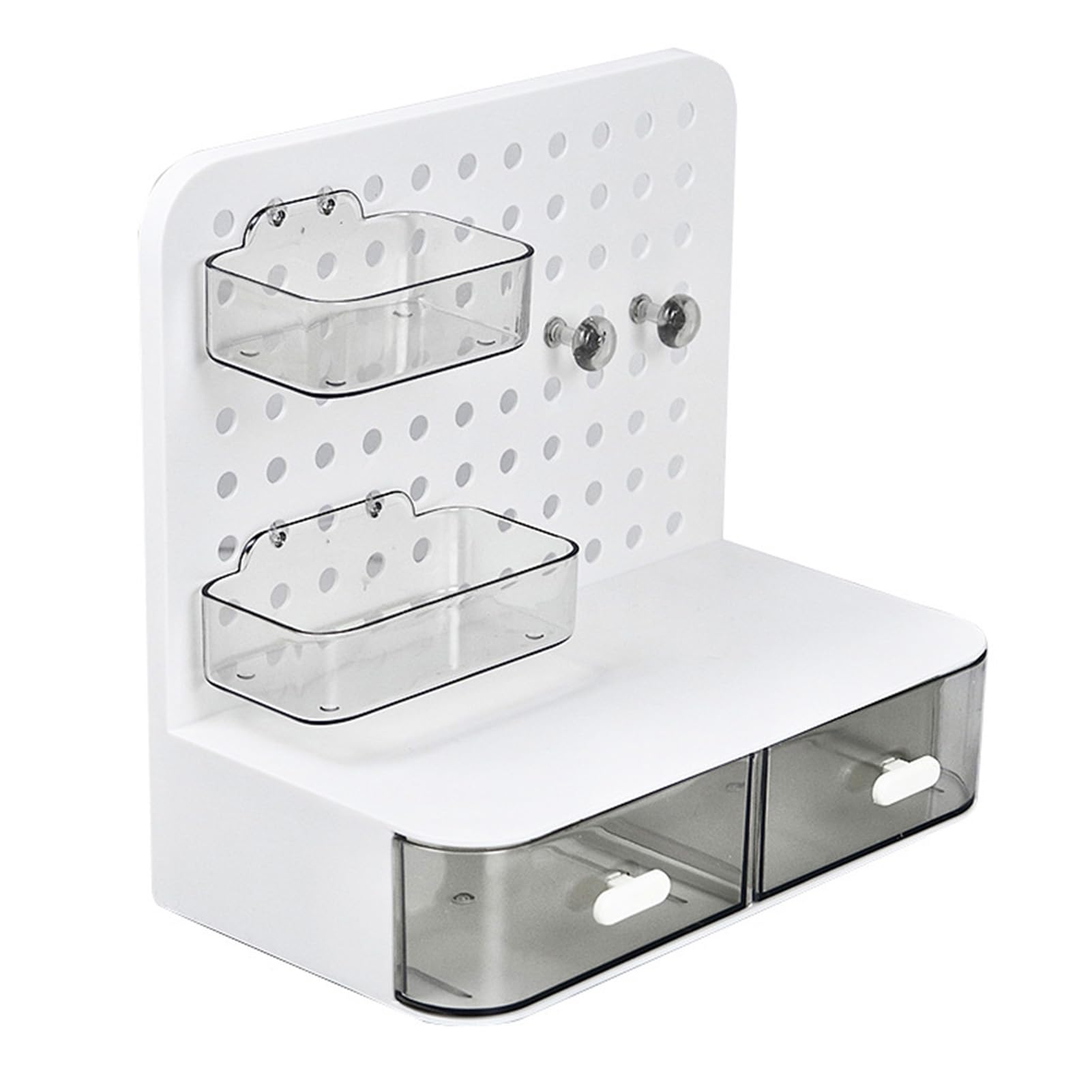 Amazon.com: lvifloae Desk Pegboard Set,Pegboard Desktop Organizer