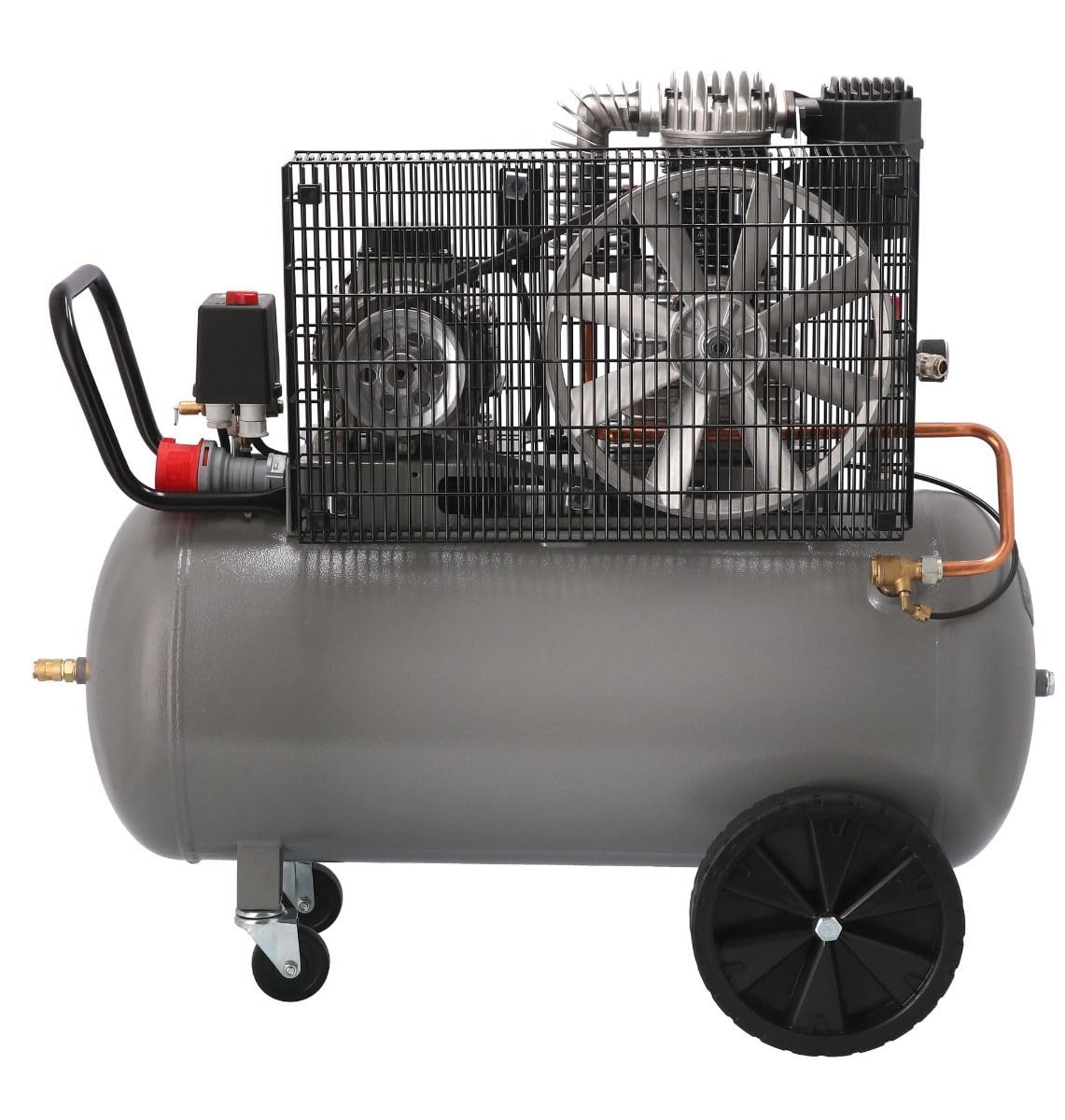 Airpress HK 425-100 - Compresor de aire (3 CV, 2,2 kW, 10 bar, 100 L, 400 V)
