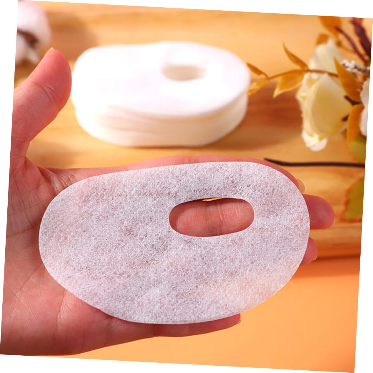 PartyKindom 1000pcs Disposable Eye Mask Sheets Ultra-thin Gentle Single Use Eye Patches for Skin Care