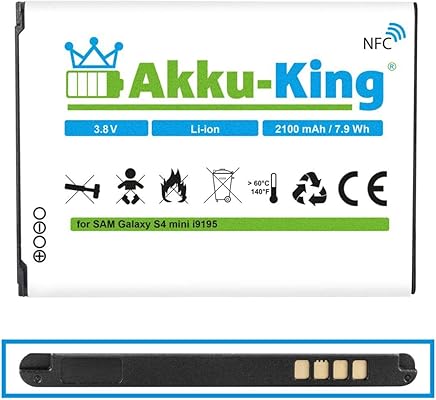Akku-King 20111453 recambio del tel?fono m?vil Bater?a Negro, Blanco - Recambios del tel?fono m?vil (Bater?a, Samsung, Negro, Blanco, I?n de litio, 2100 mAh, 3,8 V) Akku-King 20111453 recambio del tel?fono m?vil Bater?a Negro, Blanco - Recambios del tel?fono m?vil (Bater?a, Samsung, Negro, Blanco, I?n de litio, 2100 mAh, 3,8 V)