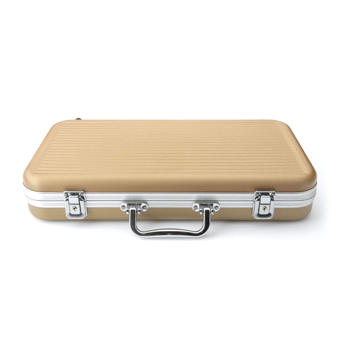 Valigetta 300 Chips Poker Gold in ABS (Vuota)