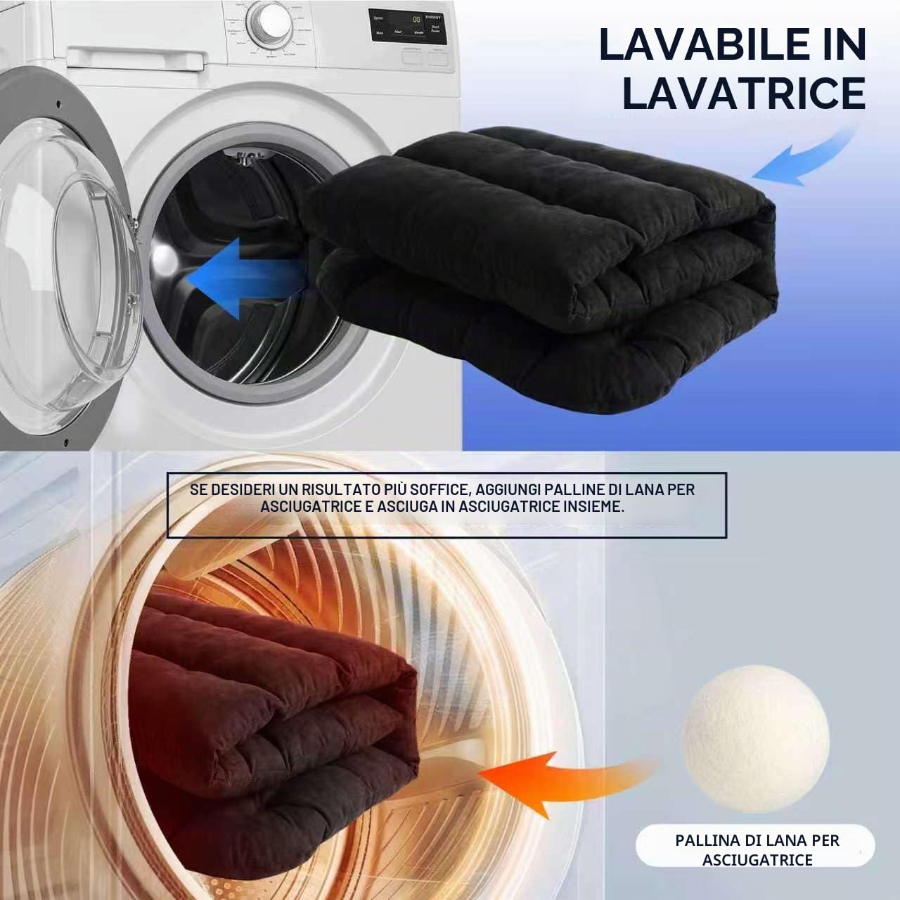 Cuscino per sedia a rotelle con supporto per schienale e braccioli, spessore 7,6 cm, morbido poliestere traspirante, completamente imbottito, adatto per braccioli da 27 cm, sedie a rotelle