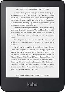 Kobo Clara 2E | eReader | Glare-Free 6” HD Touchscreen | ComfortLight PRO Blue Light Reduction | Adjustable Brightness | W...