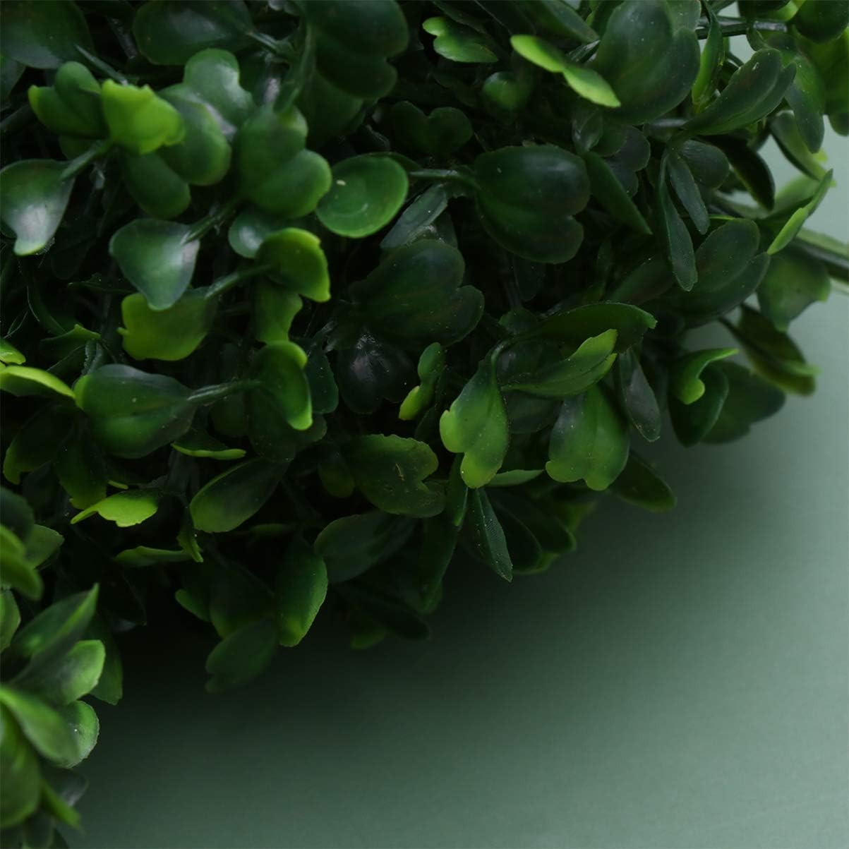 ARTIBETTER 6pcs 10cm Artificial Boxwood Ball Topiary Plants Round for Home Wedding Party Decor Garden Front Patio Planter Deck Backyard Indoor Outdoor Decor Green
