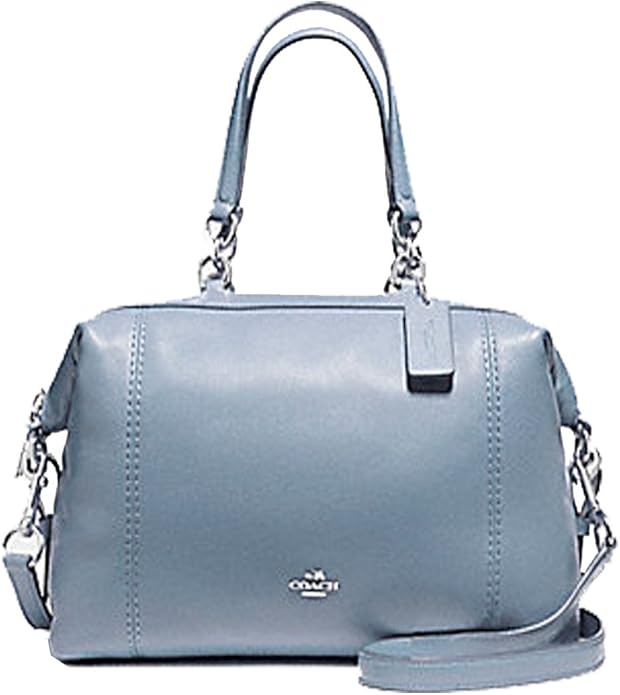 COACH LENOX SATCHEL F59325, SILVER/DUSK
