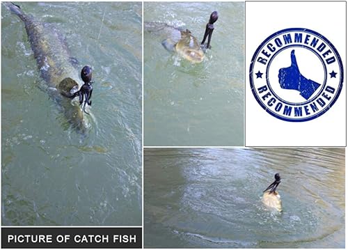 Miniatura 6 de East Rain Artficial - Cebo de natación de pulpo con falda cola de lingcod para pesca en agua salada (PVC, 3.547.879.45 pulgadas, 0.816.359.88 onzas,