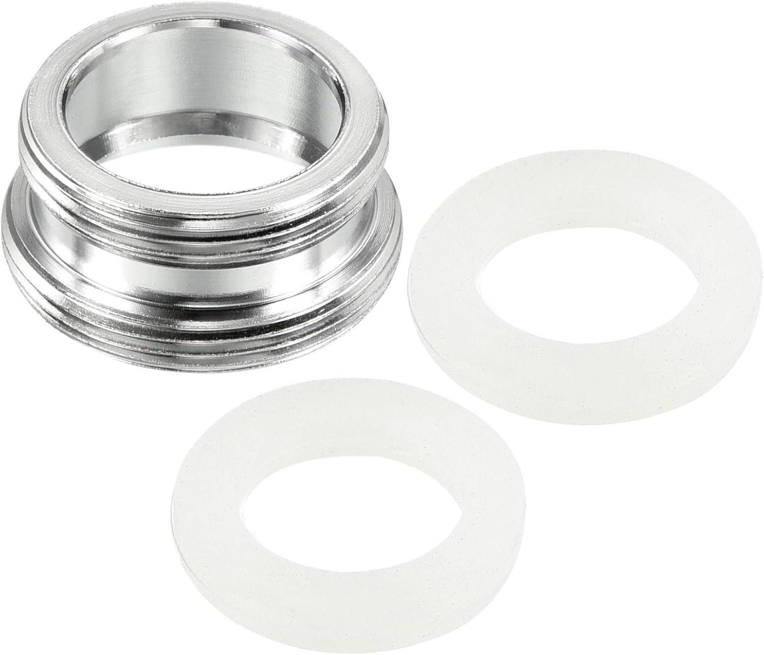 M24*1.0 Male to M22*1.0 Male Thread Chrome Faucet Adapter Aerator Connector