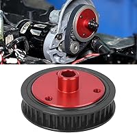 Vista 7 de Correa de caja de cambios, durabilidad mejorada y funcionamiento suave, correa de transmisión de goma, material de goma negra para entusiastas