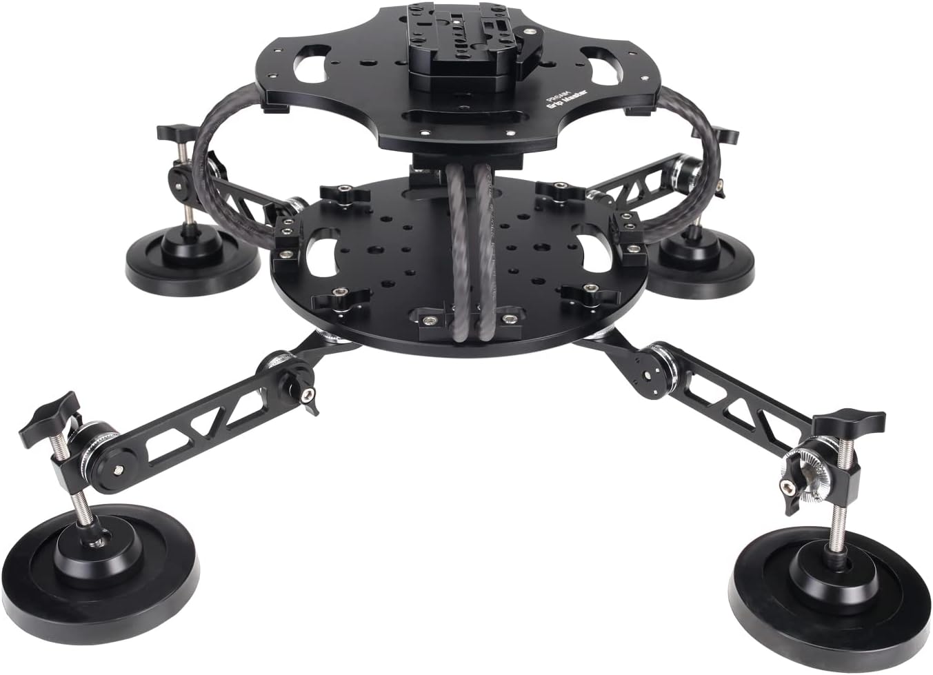 PROAIM Grip Master Vibration Isolator Magnetic Car Mount for 3-Axis Camera Gimbals. Wire Isolator, Articulated Arms & Powerful Suction Cups. Payload up to 15kg / 33lb. (CM-GMST-01)