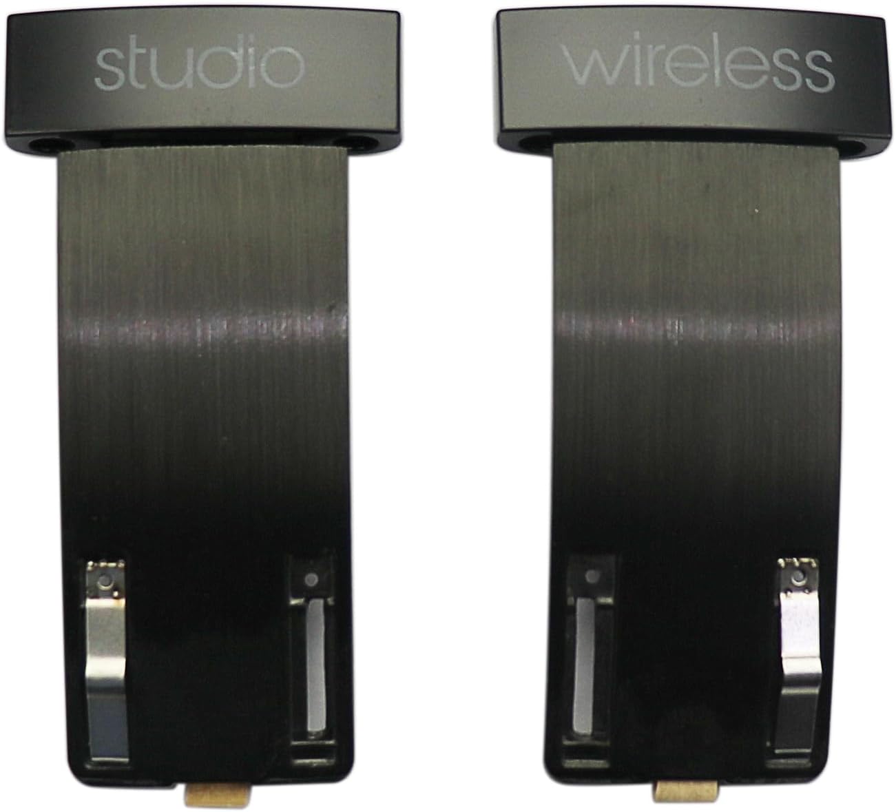 Hinge Label Headband Connector Repair Parts Replacement for Beats Studio 2 Over-Ear Headphones (Black)