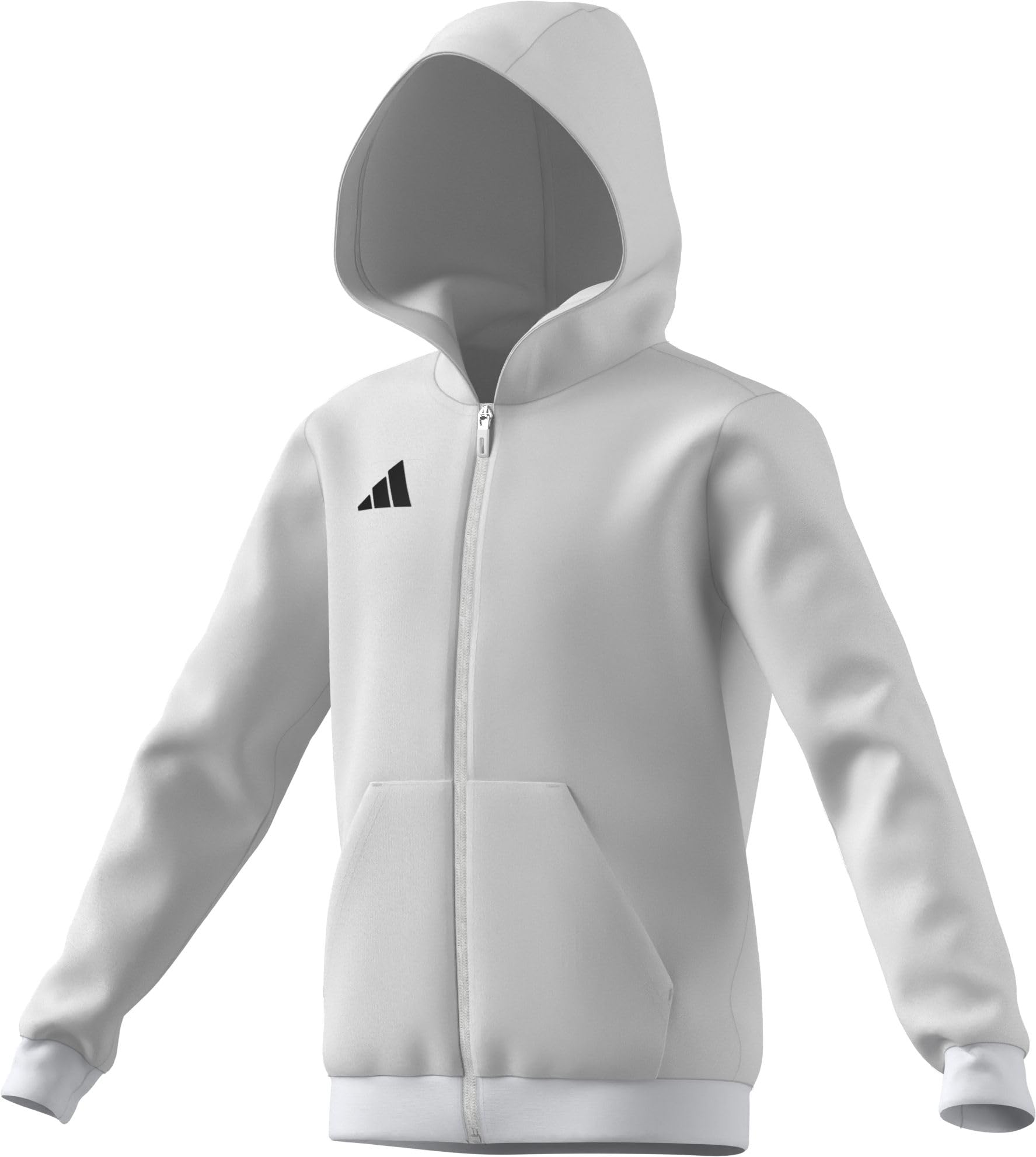 adidas Kids Felpa con Cappuccio Entrada26 Full Zip