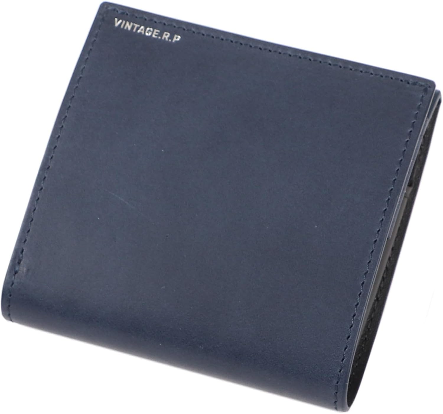 ヴィンテージリバイバルプロダクションズ 小さい縦使い財布 ネイビー