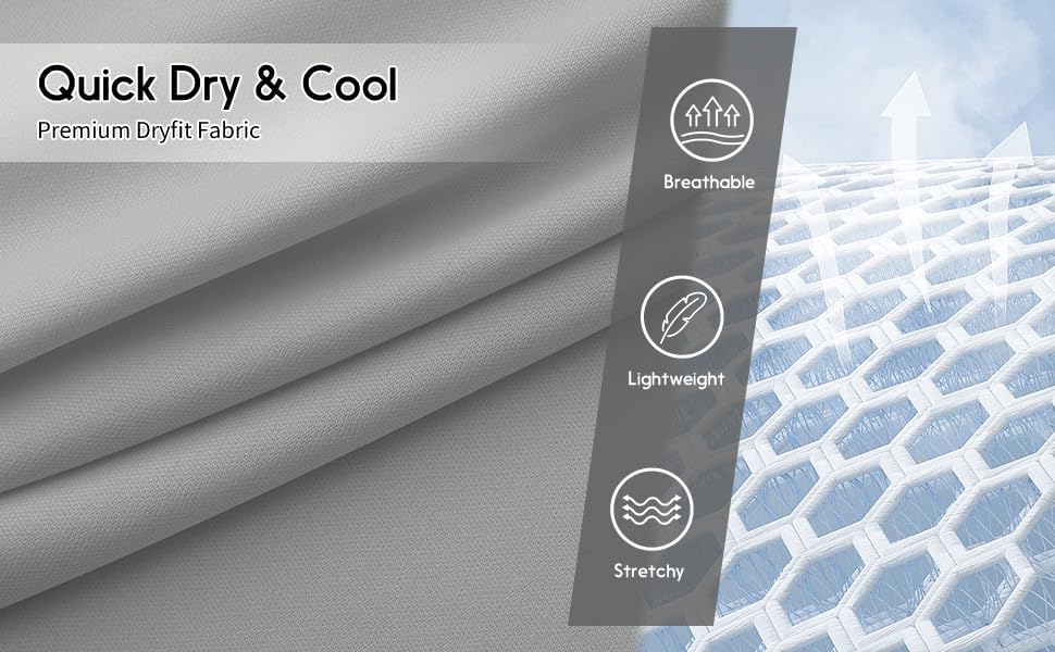 Men's Long Sleeve Moisture Wicking Athletic Shirts, Dry Fit Long Sleeve UV Protection Shirts Men for Workout, Running, Hiking - Image 6