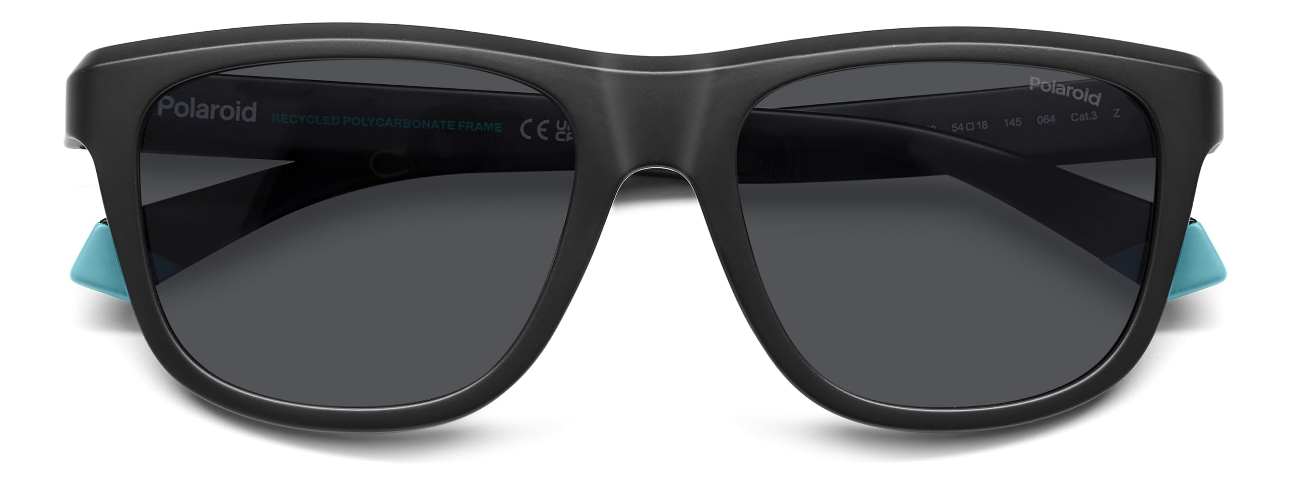 POLAROID Brille PLD 2163/S Größe 54-18 mm Matte Schwarz/Eye size: 54 - Bridge size: 18