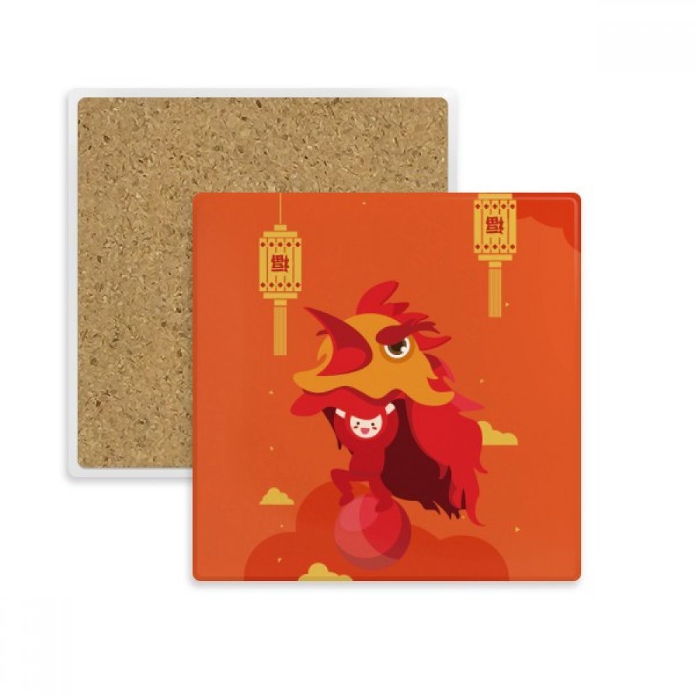 Tasse porte de pierre coaster absorbant haut de gamme au style multicolor