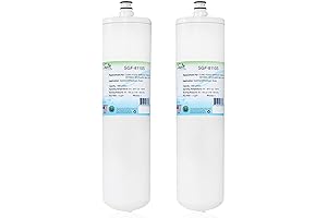 Swift Green Filters SGF-8110S Replacement for Cuno Cfs8110-S (1 Pack) and 2-Pack White Carbon Filters