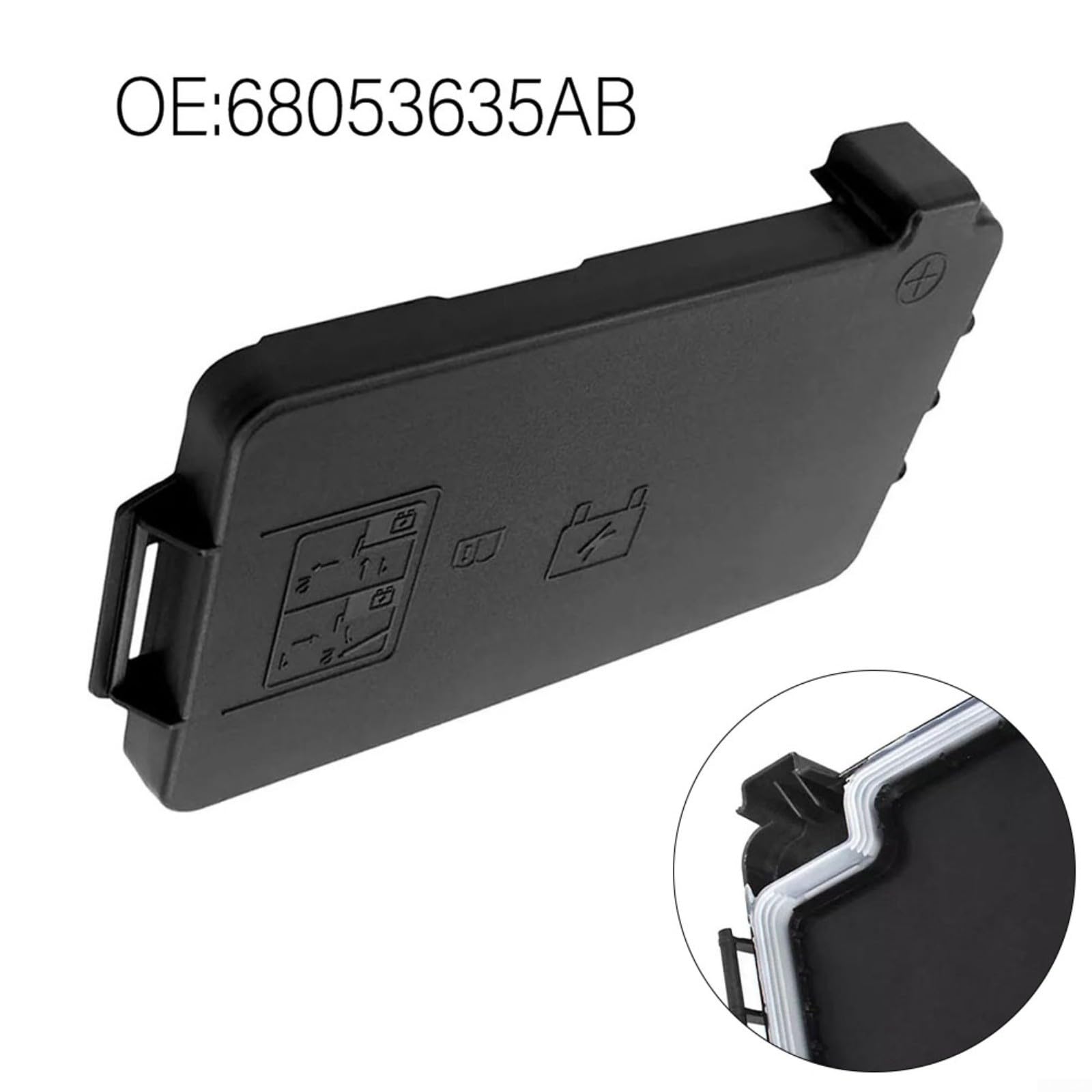 Cubierta del panel de la caja de fusibles 68053635AB 1500 2009-2010, 2500 3500 2010-2011