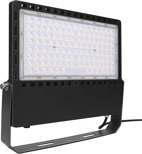 WHLED - Lámpara de inundación LED para exteriores de 240 W 36000 LM150 LMW luz diurna de 5000 K 100-277 V IP66 ETL impermeable iluminación comercial