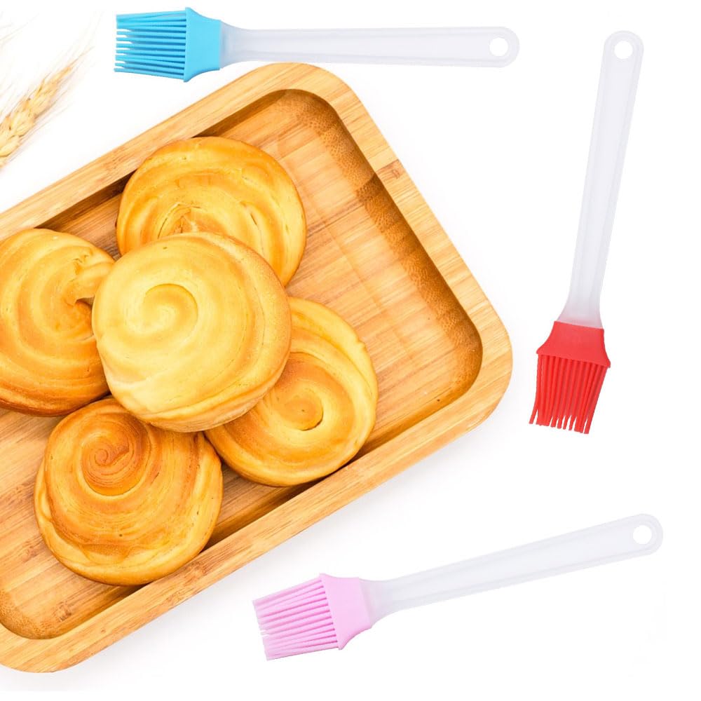 Pennelli Da Cucina In Silicone - Set Di 4, Per Griglia, Forno, Arrosti, Torte E Pane