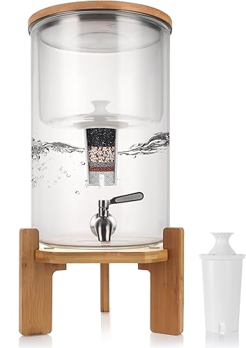 Glass Water Filter Pitcher