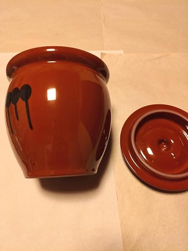 Amazon.co.jp: Ceramics Storage Container, Urn Round No. 2, 8.1 gal