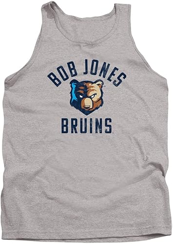 Bob Jones University Official Bruins Logo Unisex Adult Tank Top