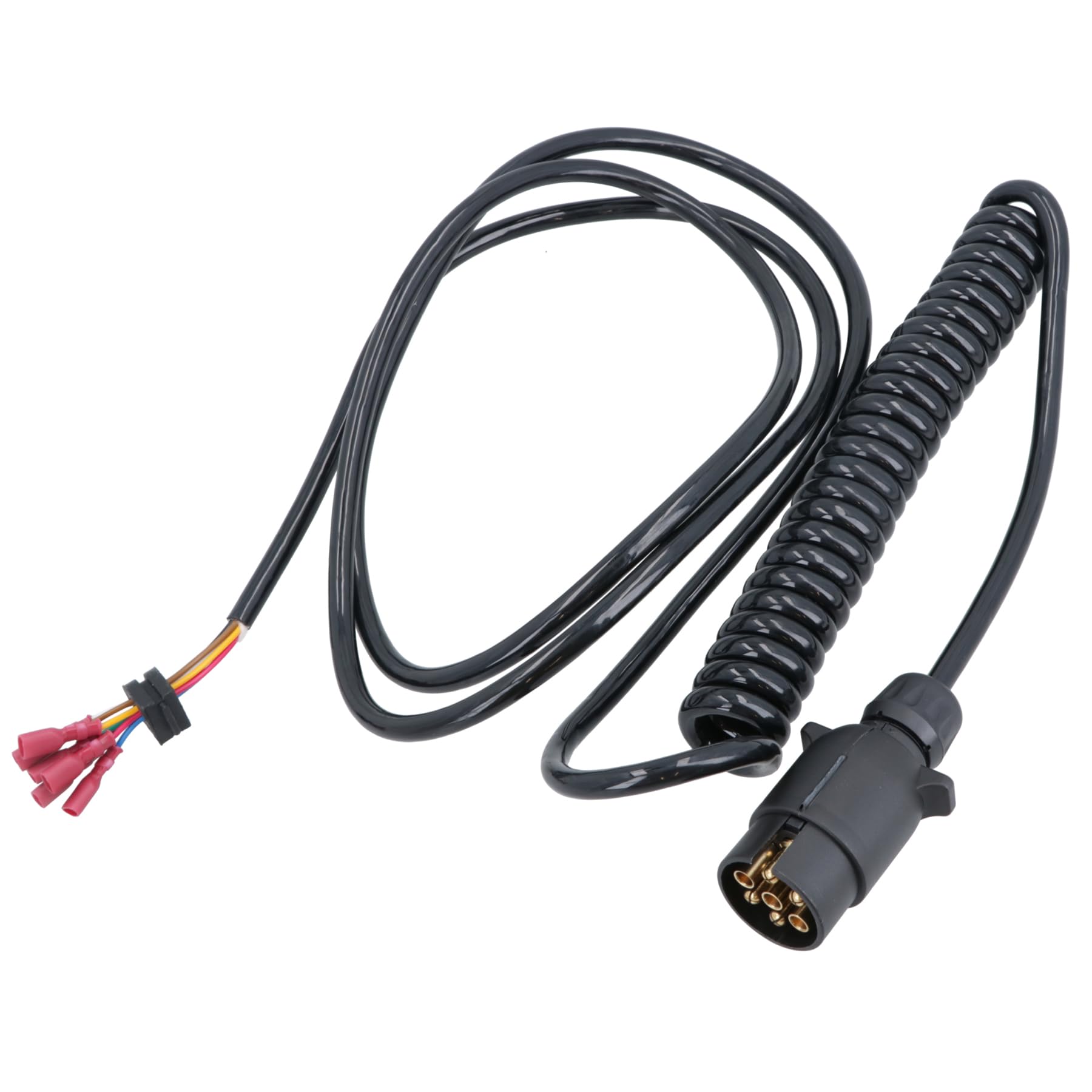 AB Tools 7-pinowy styl wtyczka z przyczepą przedłużającą kabel 2 metry dla Ifor Williams