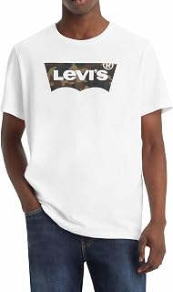 Levi's Housemark Men's Graphic T-Shirt M Hm Ssnl Filll White