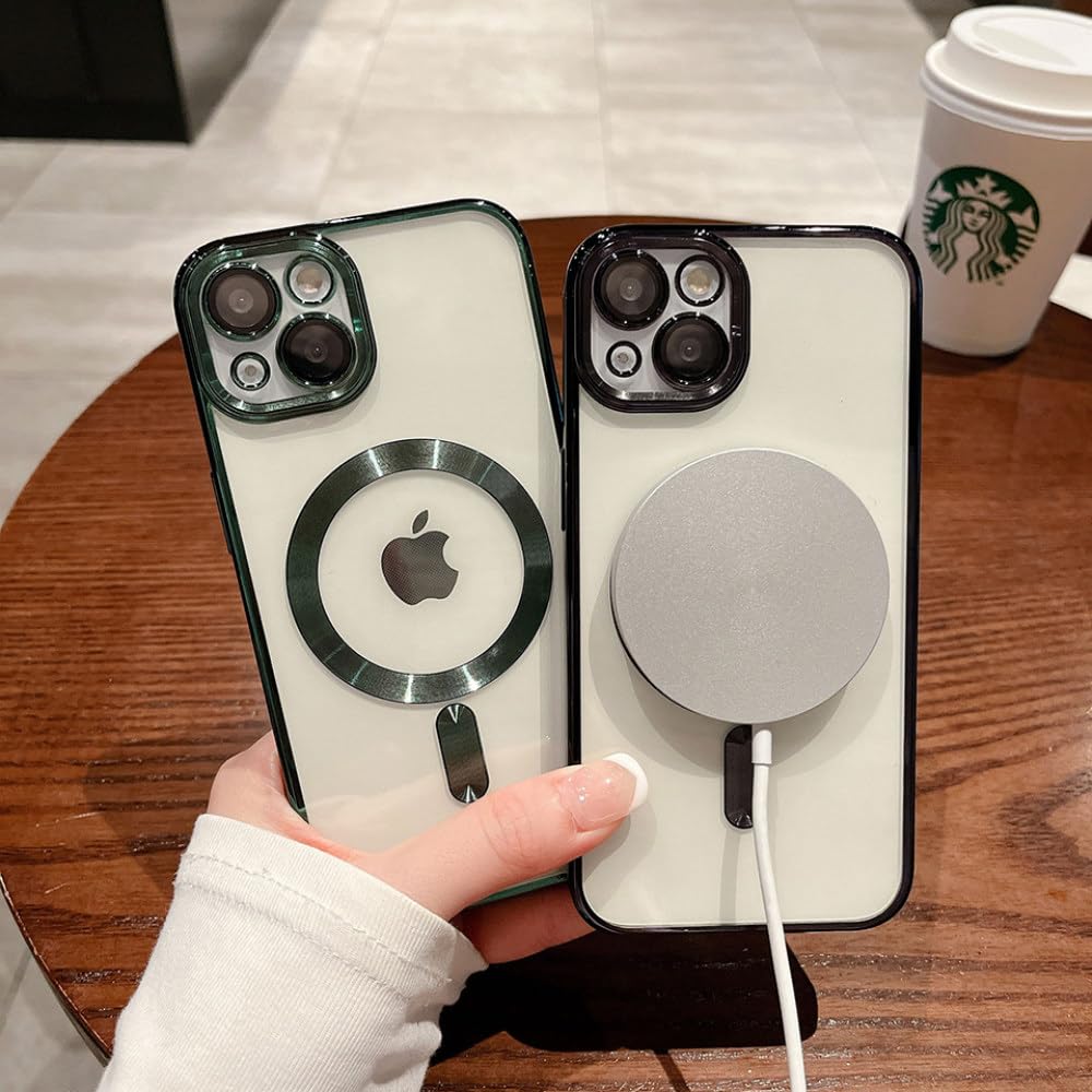 Amazon.co.jp: 磁気ワイヤレス充電ケース iPhone 15 14 13 12 11 Pro