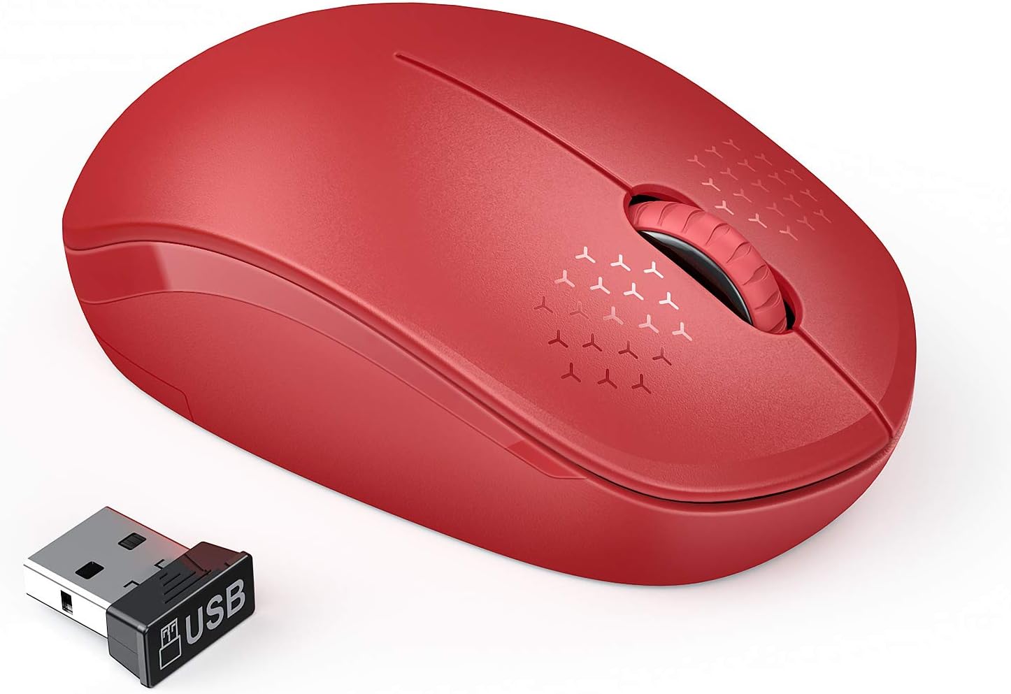 Amazon.com: seenda Wireless Mouse, 2.4G Noiseless Mouse with USB ...