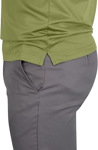 Miniatura 3 de Polo de golf para hombre, la longitud perfecta, secado rápido, tejido elástico en 4 direcciones. Absorbe la humedad, protección UPF 50+