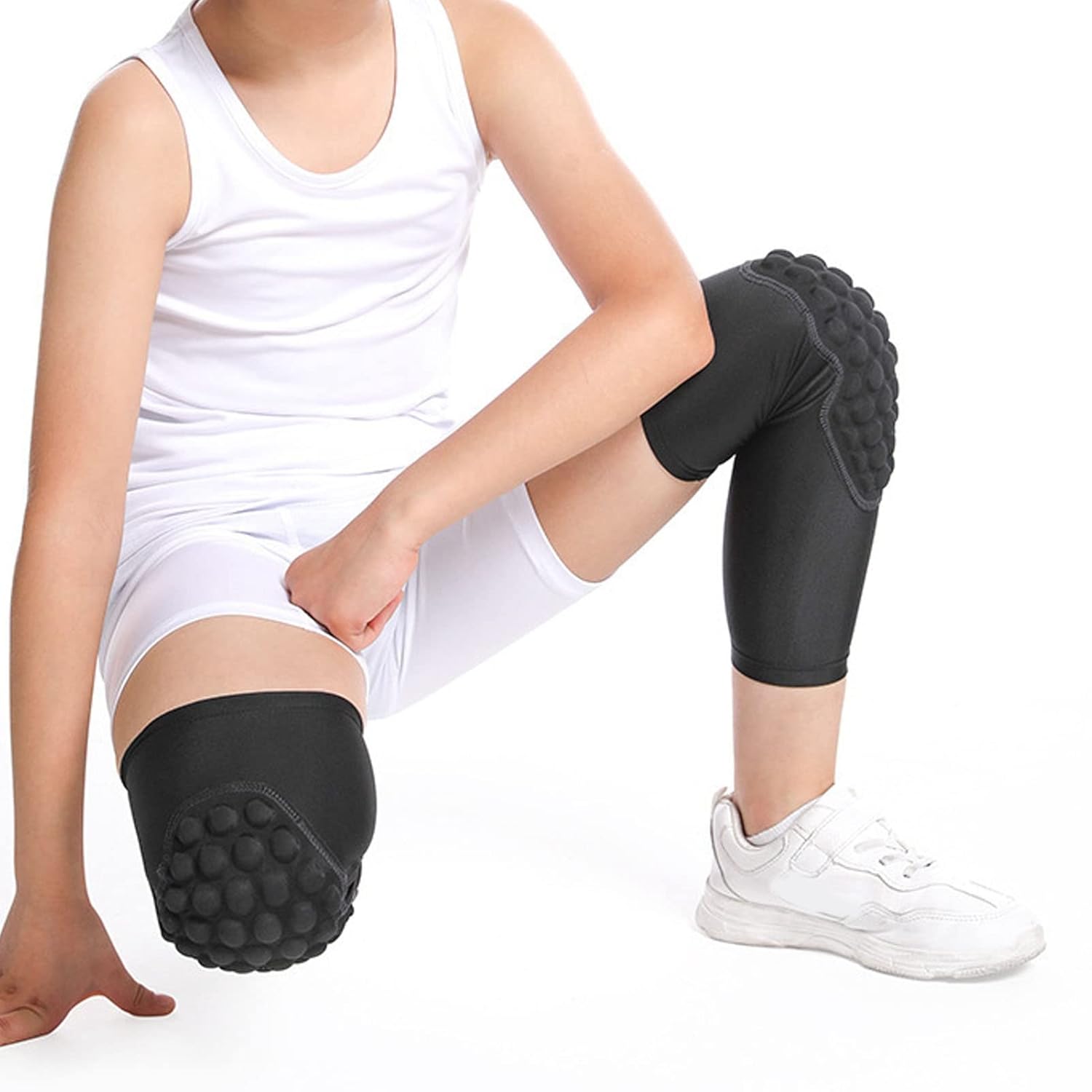Estink Kids Protective Knee Pads, Lightweight, Breathable and Impact Soft and Strong for Sports, with Sweat Conduction, Wear and Shock Absorbing - Ideal for (Knee