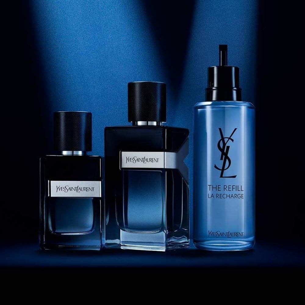 Yves Saint Laurent Y Eau de Parfum Refill for Men, 5.0 Ounce