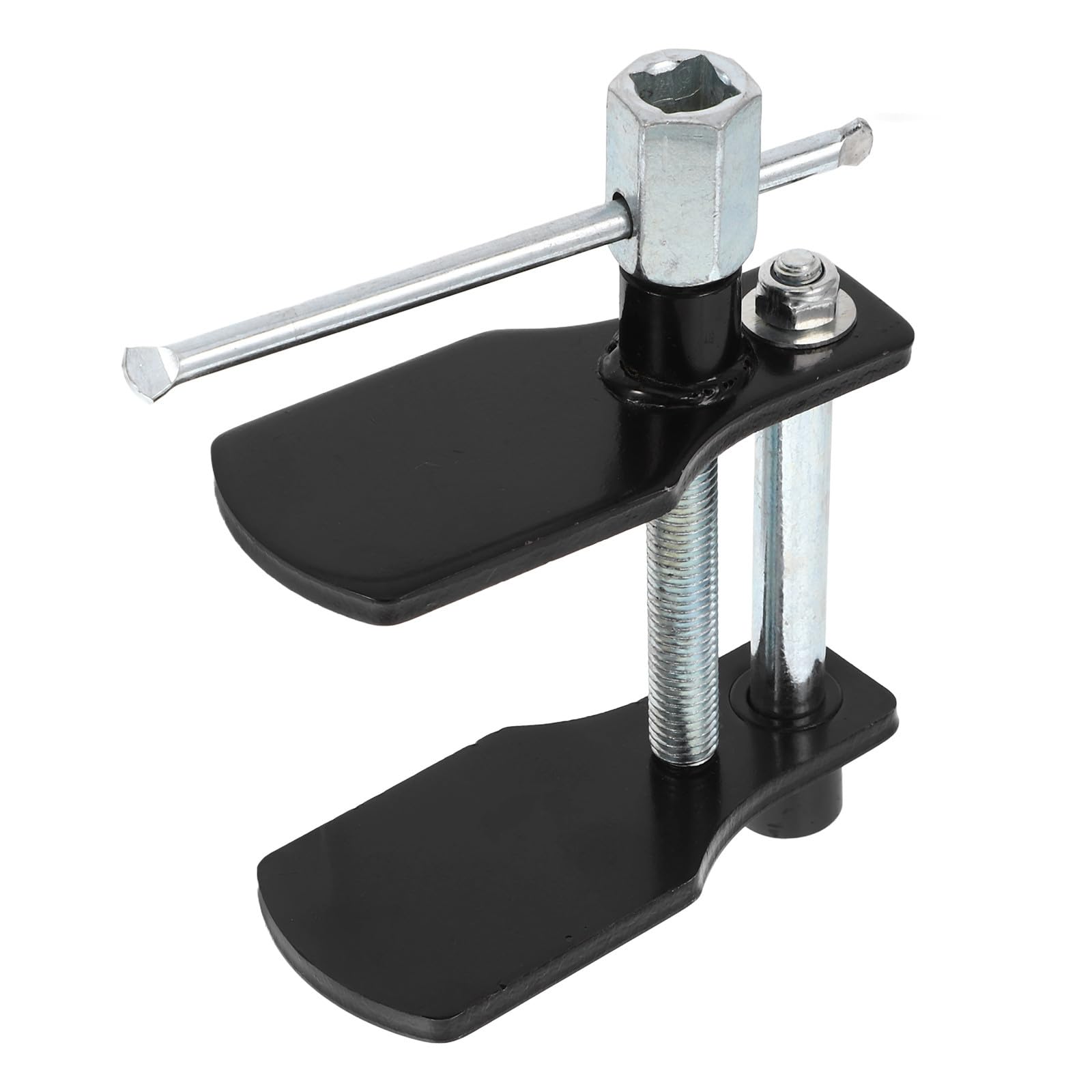 Vaguelly Herramienta para Desmontar y Reparar Caliper de Frenos en Vehículos para Pinza de Freno de Disco en Hierro Negra, Compresor de Pistones Fiable