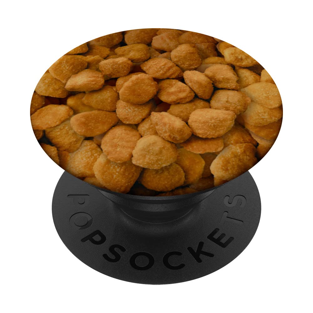 Chicky Nuggies PopSockets Swappable PopGrip, Black