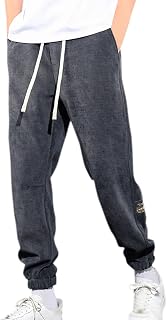 Cargo Work Pants Men Hiking Pants Sweatpants Work Sports Loose Fit Hiking Trousers with Pockets Cargo Work Pants