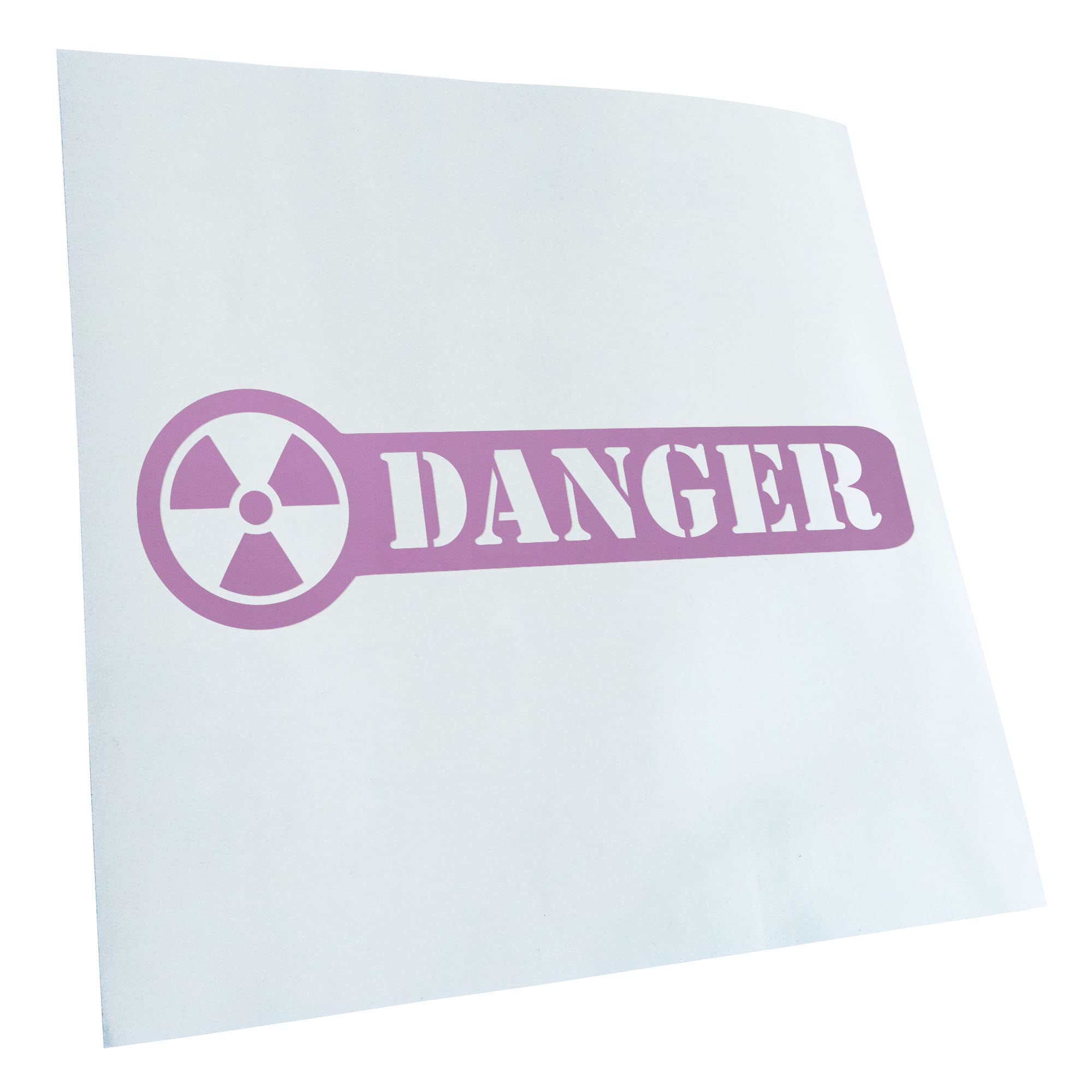 Kiwistar - Car Sticker - Danger Danger Warning - Rear Window Car Sticker Weatherproof for Car Truck Moped Truck - Sticker Exterior Self-Adhesive Tuning Accessories for Window Vehicle Window