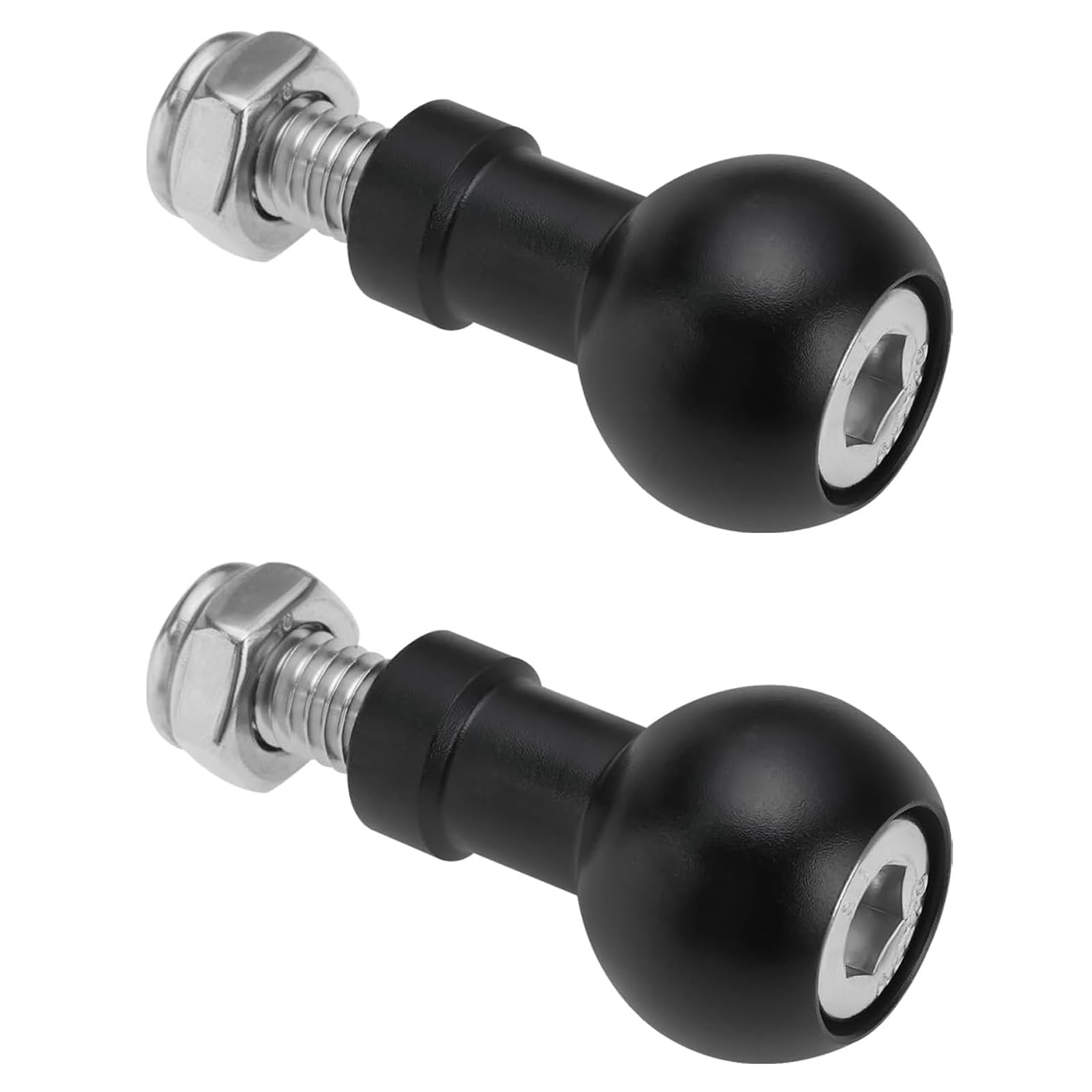 Amazon.co.jp: ボールねじ 2セット 17mm M6スクリューボールヘッド