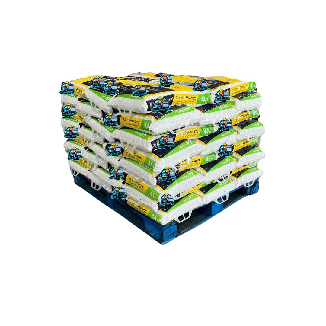 Waterpallet Generic Morton Water Softener Salt Pellets - 1 Pallet - 40 lbs - 56 Bags Delivered by Waterpallets