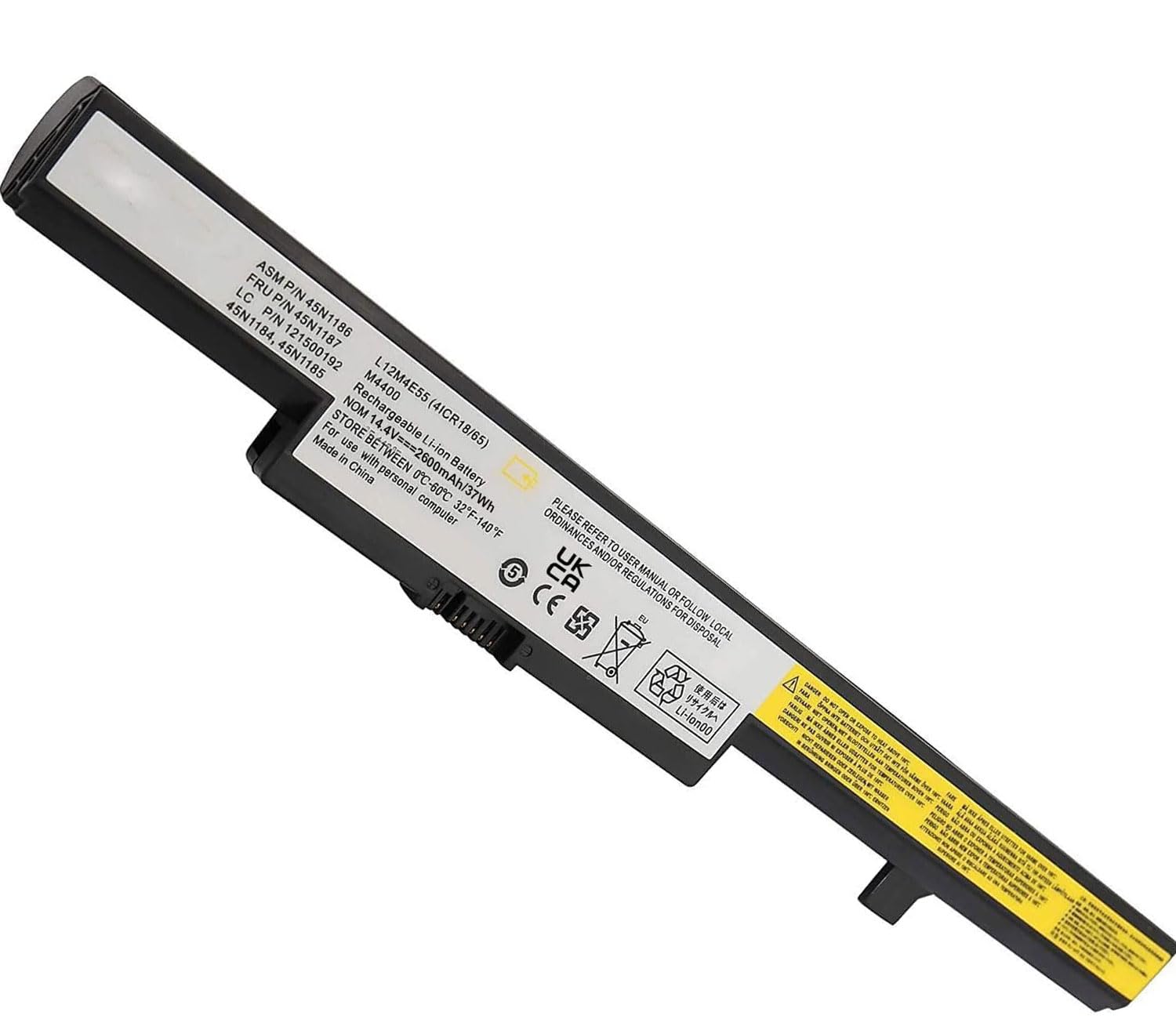 2600mAh L13L4A01 L13M4A01 L13S4A01 L12L4E55 Batteria compatibile con Lenovo B50 B50-30 B50-45 B50-50 B50-70 B50-80 B40 B40-30 B40-45 B40-70 B40-80 B51 B51-30 B51-35 B51-80 E40 E40-80 E41