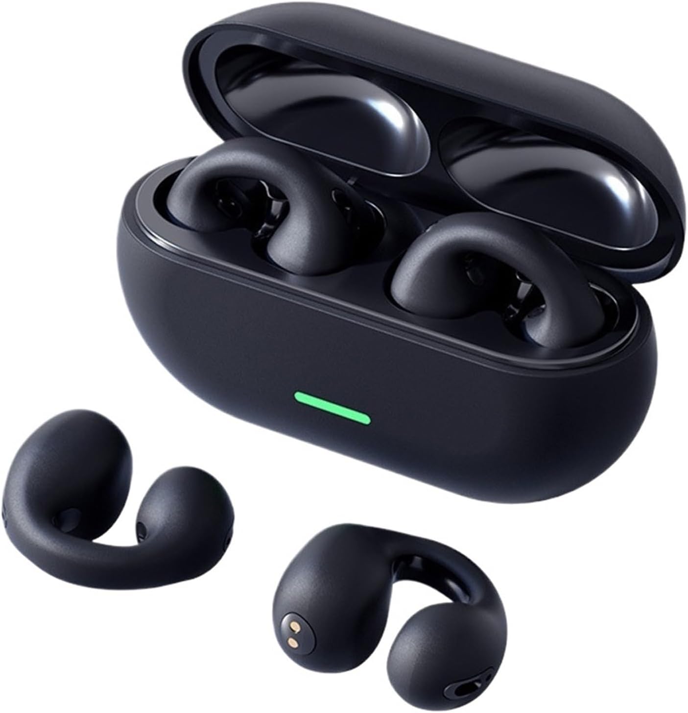 Headset Ear Clip Music Canceling Call Sports Earphone