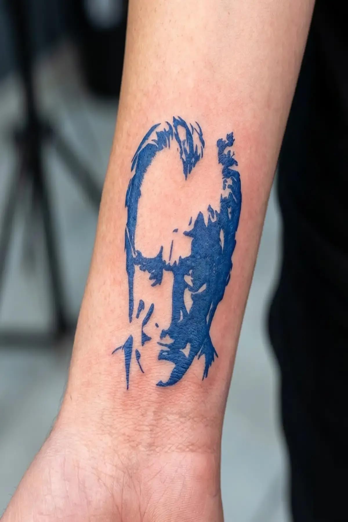 Kemal Atatürk Silüet Minimal Yarı Kalıcı Geçici Dövme 1 Ay Kalıcı Yapıştırma Dövme 5x5 cm