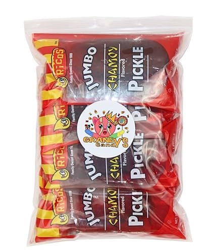 Miniatura 2 de Chamoy Pickle Pouch  Jumbo Dill Pickle Flavored-Grandys Candys Empaquetado individualmente para una frescura audaz y picante para antojos sobre la